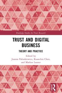 Imagen de portada: Trust and Digital Business 1st edition 9781032210537