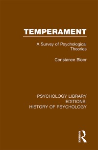 Titelbild: Temperament 1st edition 9780367418519
