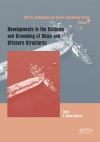 Omslagafbeelding: Developments in the Collision and Grounding of Ships and Offshore Structures 1st edition 9780367433130