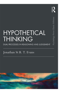 Omslagafbeelding: Hypothetical Thinking 1st edition 9780367423636