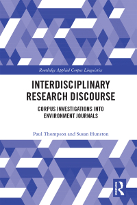 Imagen de portada: Interdisciplinary Research Discourse 1st edition 9781138067455