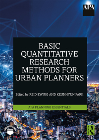 صورة الغلاف: Basic Quantitative Research Methods for Urban Planners 1st edition 9780367343248