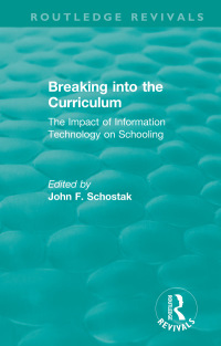 Cover image: Breaking into the Curriculum 1st edition 9780367441357