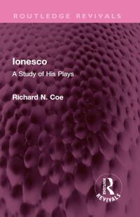 Cover image: Ionesco 1st edition 9781032363783