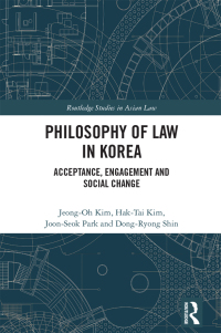 Omslagafbeelding: Philosophy of Law in Korea 1st edition 9780367741785