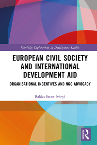 表紙画像: European Civil Society and International Development Aid 1st edition 9781003017554