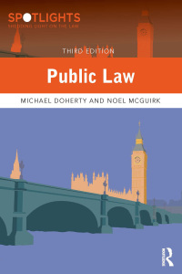 Cover image: Public Law 3rd edition 9781032231402