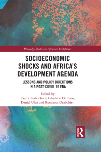 Cover image: Socioeconomic Shocks and Africa’s Development Agenda 1st edition 9781032076935