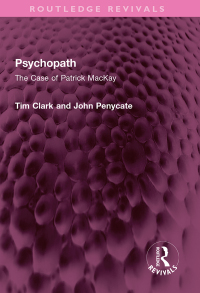 Cover image: Psychopath 1st edition 9781032367040