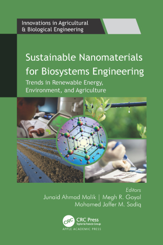 Cover image: Sustainable Nanomaterials for Biosystems Engineering 1st edition 9781774912010