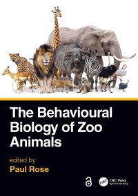 表紙画像: The Behavioural Biology of Zoo Animals 1st edition 9781032077192