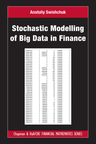 Cover image: Stochastic Modelling of Big Data in Finance 1st edition 9781032209265