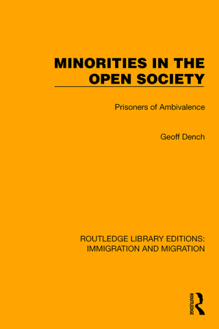 Cover image: Minorities in the Open Society 1st edition 9781032363110