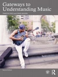 Cover image: Gateways to Understanding Music 2nd edition 9781032216294