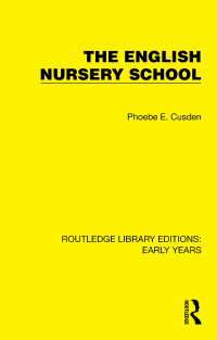 Imagen de portada: The English Nursery School 1st edition 9781032357430