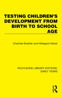 Imagen de portada: Testing Children's Development from Birth to School Age 1st edition 9781032364193