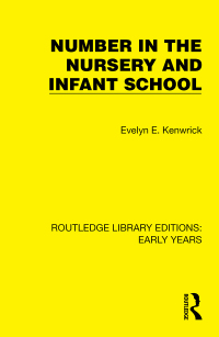 Cover image: Number in the Nursery and Infant School 1st edition 9781032356747