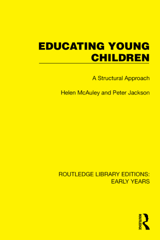 Cover image: Educating Young Children 1st edition 9781032347417