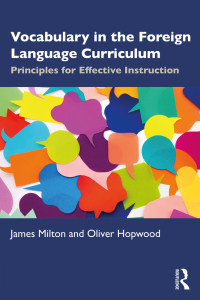 Imagen de portada: Vocabulary in the Foreign Language Curriculum 1st edition 9781032244853