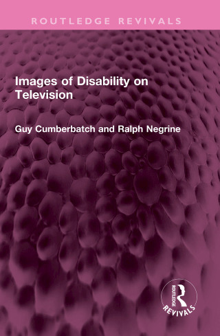 Titelbild: Images of Disability on Television 1st edition 9781032376042