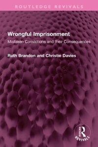 Titelbild: Wrongful Imprisonment 1st edition 9781032376868