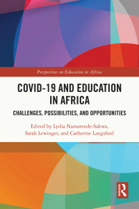 Cover image: COVID-19 and Education in Africa 1st edition 9781032216997