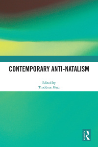 Cover image: Contemporary Anti-Natalism 1st edition 9781032350349