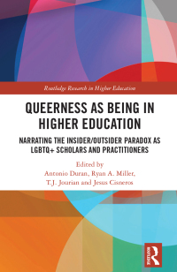 Cover image: Queerness as Being in Higher Education 1st edition 9781032185880