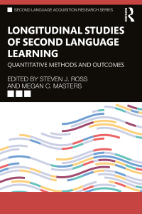 Cover image: Longitudinal Studies of Second Language Learning 1st edition 9780367541583