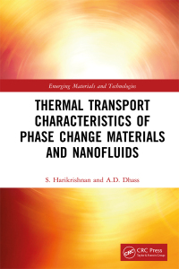 Cover image: Thermal Transport Characteristics of Phase Change Materials and Nanofluids 1st edition 9780367757045