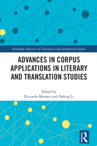 Imagen de portada: Advances in Corpus Applications in Literary and Translation Studies 1st edition 9781032287386