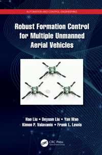 Immagine di copertina: Robust Formation Control for Multiple Unmanned Aerial Vehicles 1st edition 9781032149400