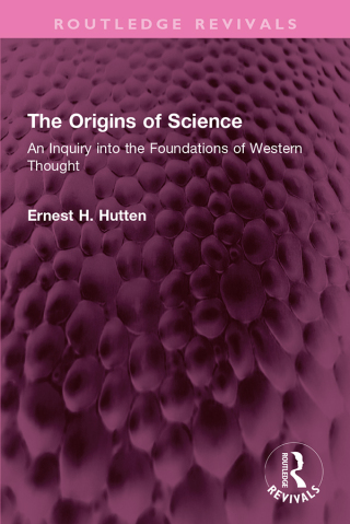 Cover image: The Origins of Science 1st edition 9781032367484