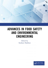 Imagen de portada: Advances in Food Safety and Environmental Engineering 1st edition 9781032331607