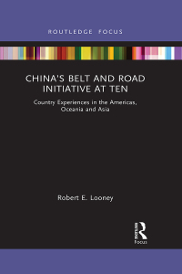 Imagen de portada: China’s Belt and Road Initiative at Ten 1st edition 9780367471231