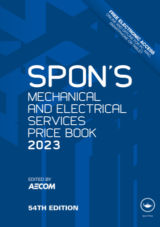 Cover image: Spon's Mechanical and Electrical Services Price Book 2023 54th edition 9781032331775