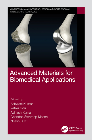 Cover image: Advanced Materials for Biomedical Applications 1st edition 9781032356075