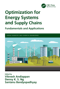 Imagen de portada: Optimization for Energy Systems and Supply Chains 1st edition 9781032146218