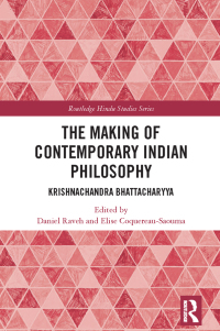 Cover image: The Making of Contemporary Indian Philosophy 1st edition 9780367720704