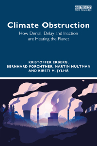 Cover image: Climate Obstruction 1st edition 9781032019253