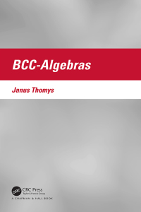 Imagen de portada: BCC-Algebras 1st edition 9781032363615