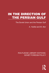 صورة الغلاف: In the Direction of the Persian Gulf 1st edition 9781032380438