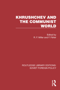 Cover image: Khrushchev and the Communist World 1st edition 9781032373225