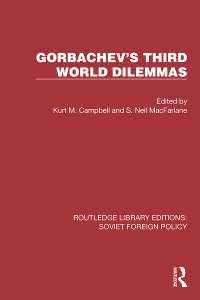 Omslagafbeelding: Gorbachev's Third World Dilemmas 1st edition 9781032376264