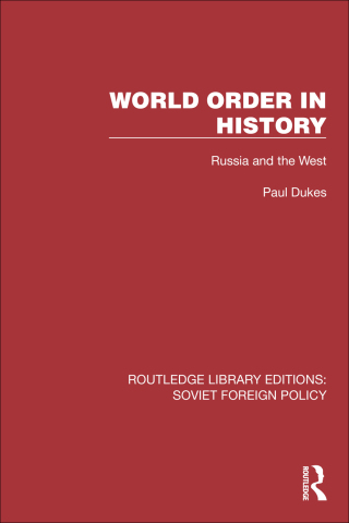 Cover image: World Order in History 1st edition 9781032377384