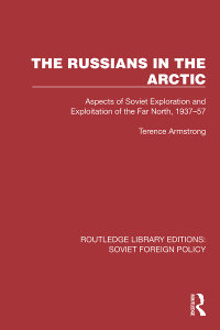 Cover image: The Russians in the Arctic 1st edition 9781032377957