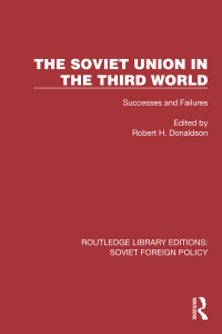 Cover image: The Soviet Union in the Third World 1st edition 9781032375946