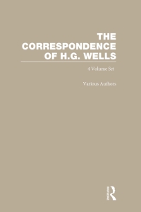 Titelbild: The Correspondence of H.G. Wells: Volumes 1–4 1st edition 9780367765538