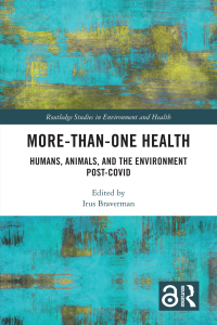Cover image: More-than-One Health 1st edition 9781032277868