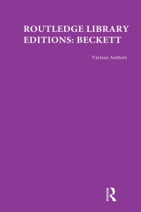 Cover image: Routledge Library Editions: Beckett 1st edition 9780367746582